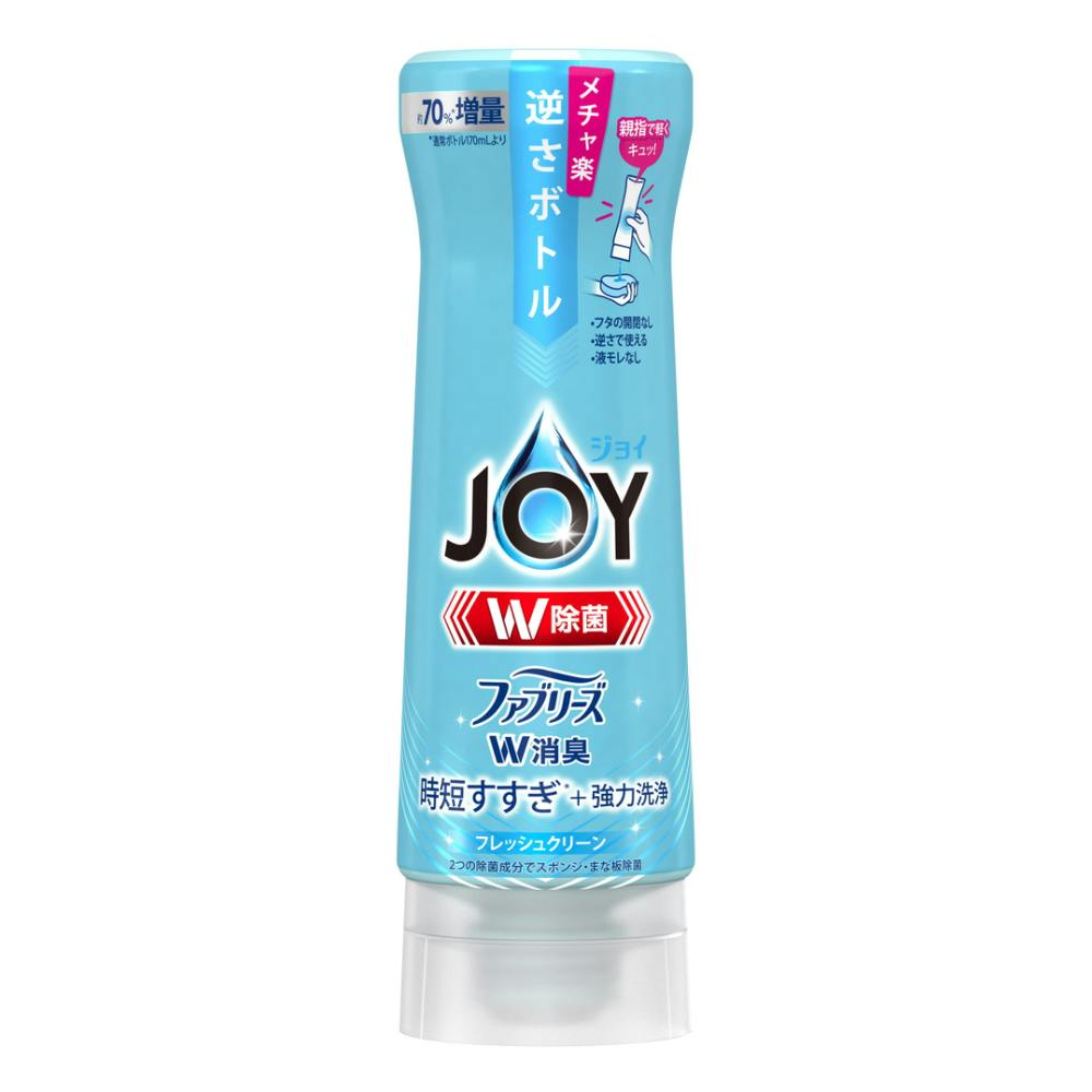P&G Joy Double Disinfectant Joy Compact Double Deodorizer Fresh Clean Upside-Down Bottle 290ml