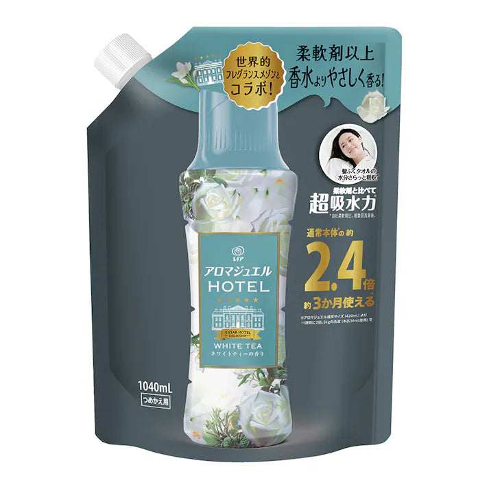 P&G Lenor Aroma Jewel White Tea Scent Refill Extra Large Size 1040mL