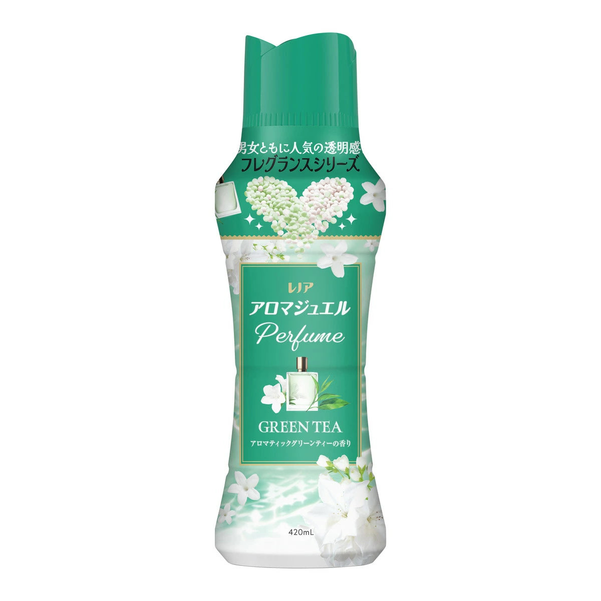 P&G Lenor Aroma Jewel Green Tea Scent Laundry Beads 420ml