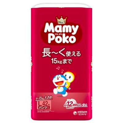 Unicharm MamyPoko Pants 9-15Kg L 42 Pieces