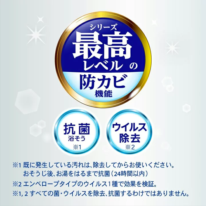 Kao Magiclean Bathroom Super Foam Cleaning Spray Aroma Rose Scent 350ml