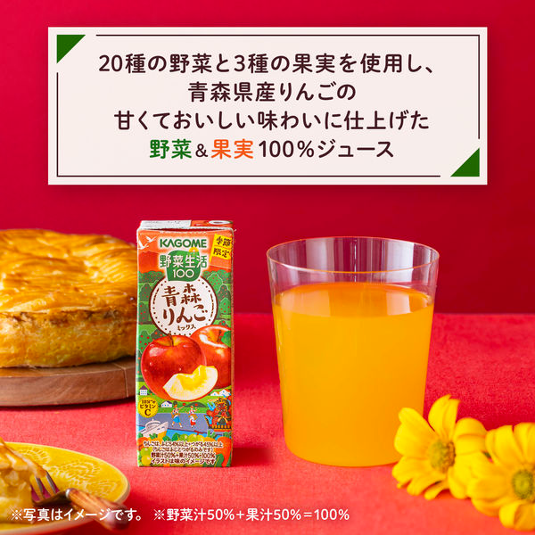 KAGOME Limited Aomori Apple Mix Juice 195ml