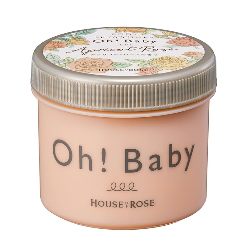 House of Rose Body Smoother AC (Apricot Rose Scent) 350g