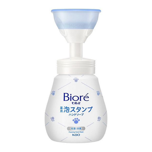 KAO Biore U Foam Stamp Hand Soap Paw Print 240ml