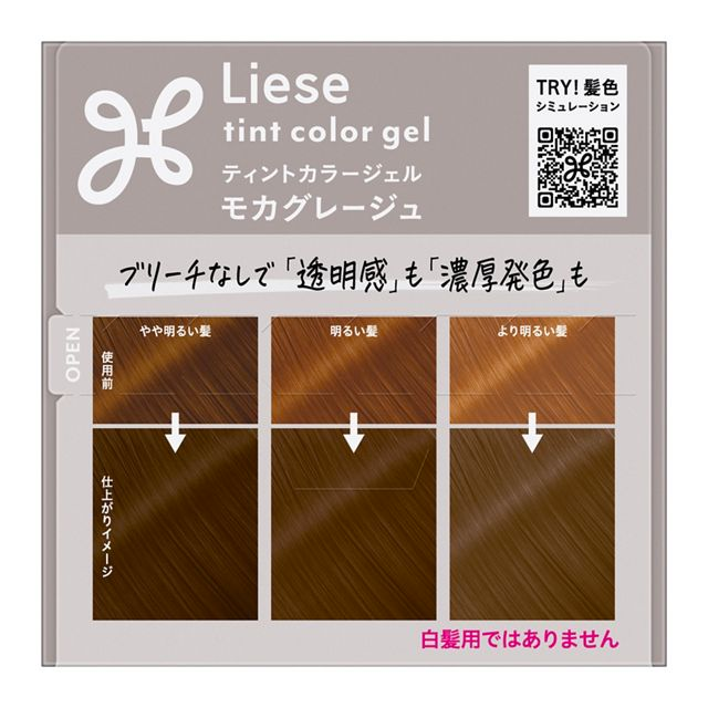KAO Liese Tint Color Gel Mocha Greige 191ml