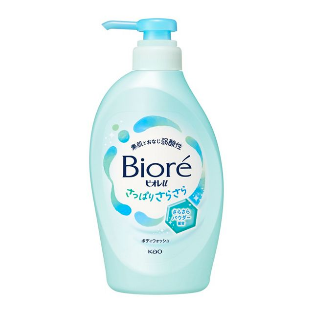 KAO Biore U Refreshing & Smooth Body Wash Green Citrus Scent 450ml