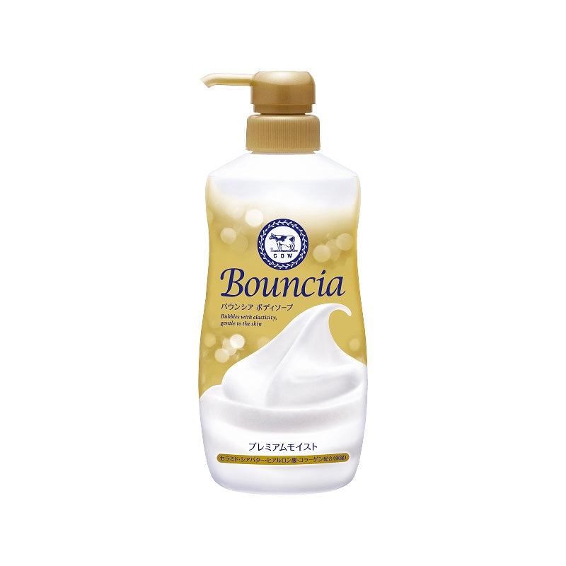 Cow Brand Bouncia Body Soap Premium Moist Moisturizing Type 500ml