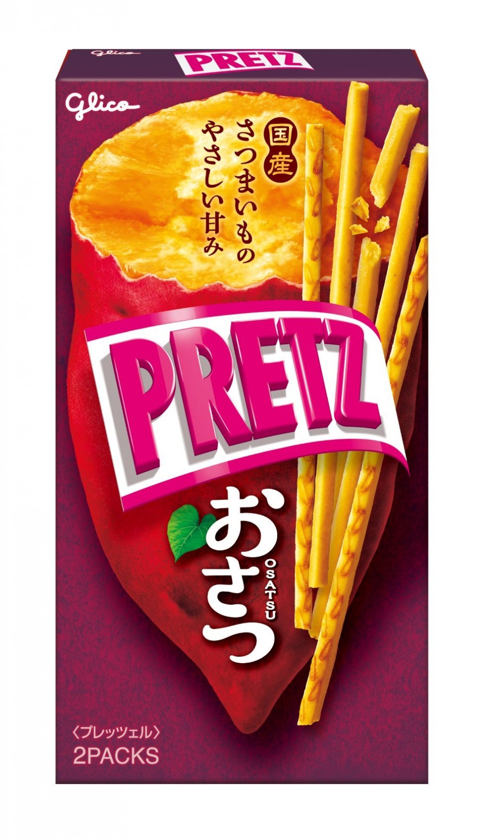 Glico Pretz Sweet Potato Flavor 62g