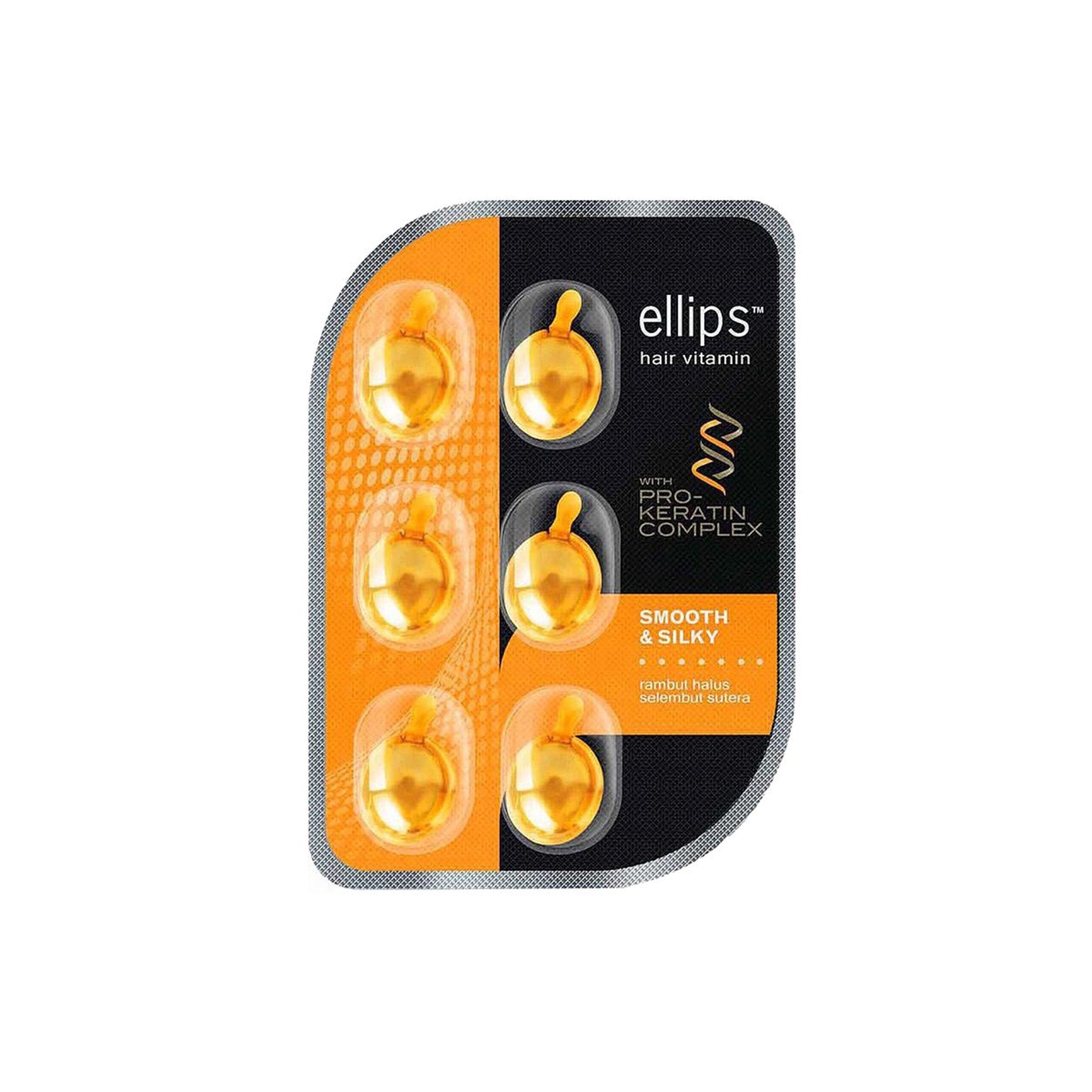 Ellips hair vitamin with pro-keratin complex Smooth & Silky  6 capsules