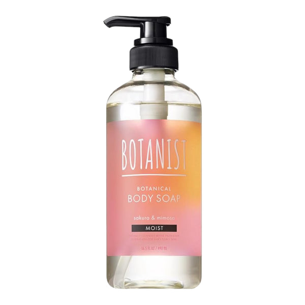 botanist Botanical body soap season limited edition moist Type 490ml Sakura & Mimosa Scent