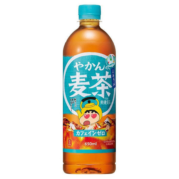 Coca-Cola kettle barley tea 650ml  （Crayon Shin-cha version)