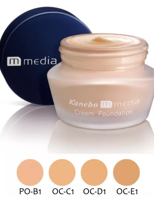 kanebo media cream foundation OC-B1 25g SPF25 PA++