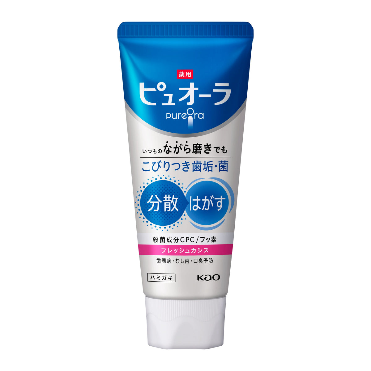 KAO Medicated Pureora Toothpaste Fresh Cassis 115g