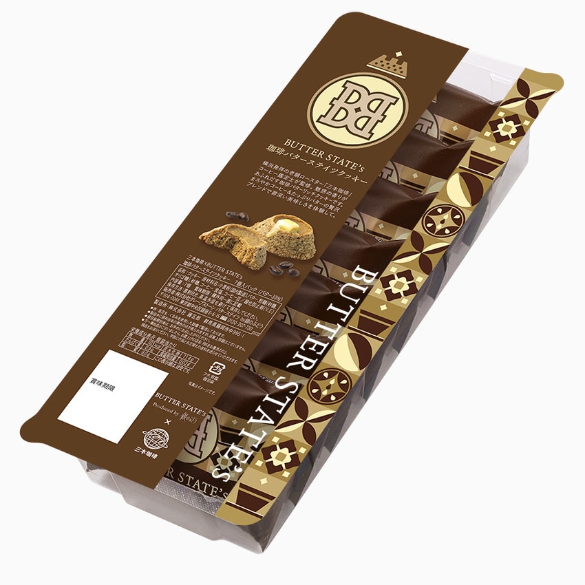Sanbon Coffee BUTTER STATE's Coffee Butter States Cookies (7 pack)