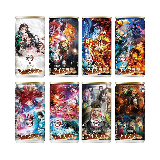 Demon Slayer Dydo Ice Latte 185ml Random pattern