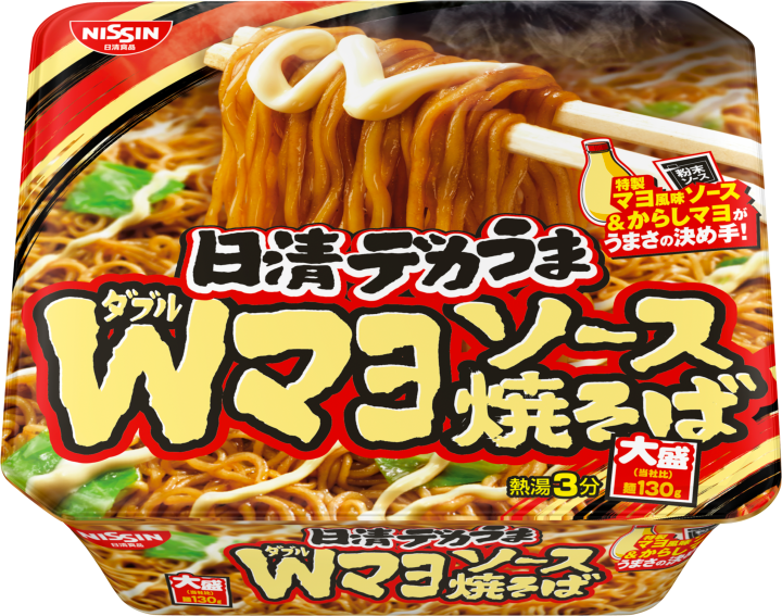 Nissin Dekauma Double Mayonnaise Yakisoba 153g