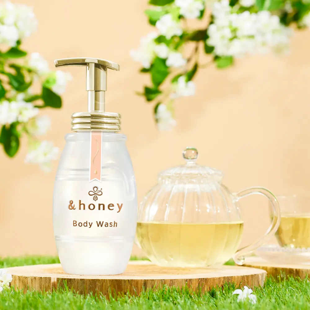 &Honey Mellow Airy Foaming Body Wash 500ml