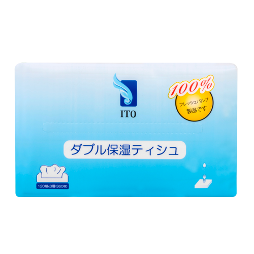 ITO Double Moisturising Tissue 120pcs