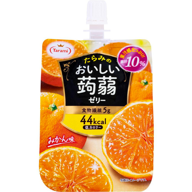 Tarami Konjac Jelly Orange Flavor 150g