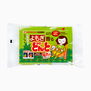 KINCHO Donto Adhesive Body Warmer Mugwort Scent 8pcs