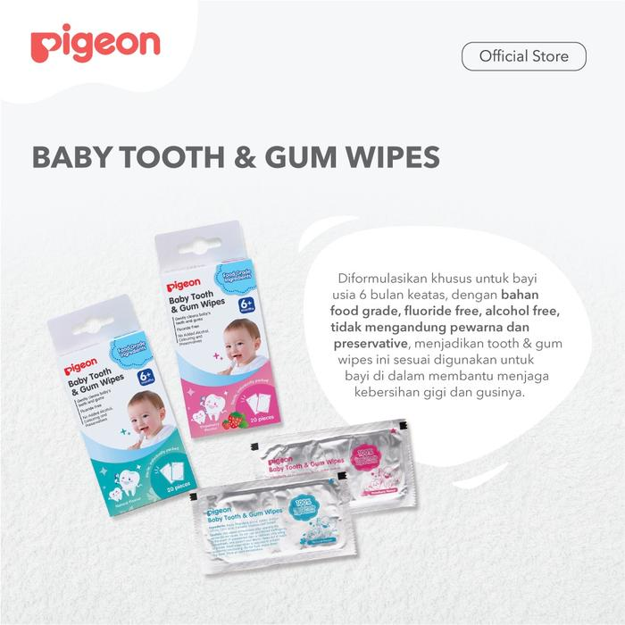 Pigeon Toothpaste sheet strawberry flavor 42 sheets