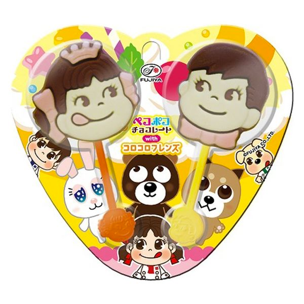 FUJIYA PEKOPOKO CHOCO 2pcs