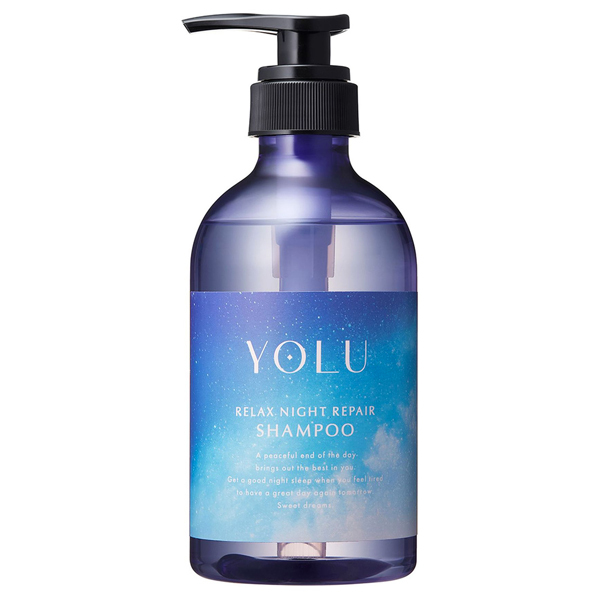 YOLU Relax Night Repair Shampoo Pear & Geranium Scent 440ml