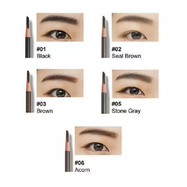 Shu Uemura eyebrow pencil 02 seal brown