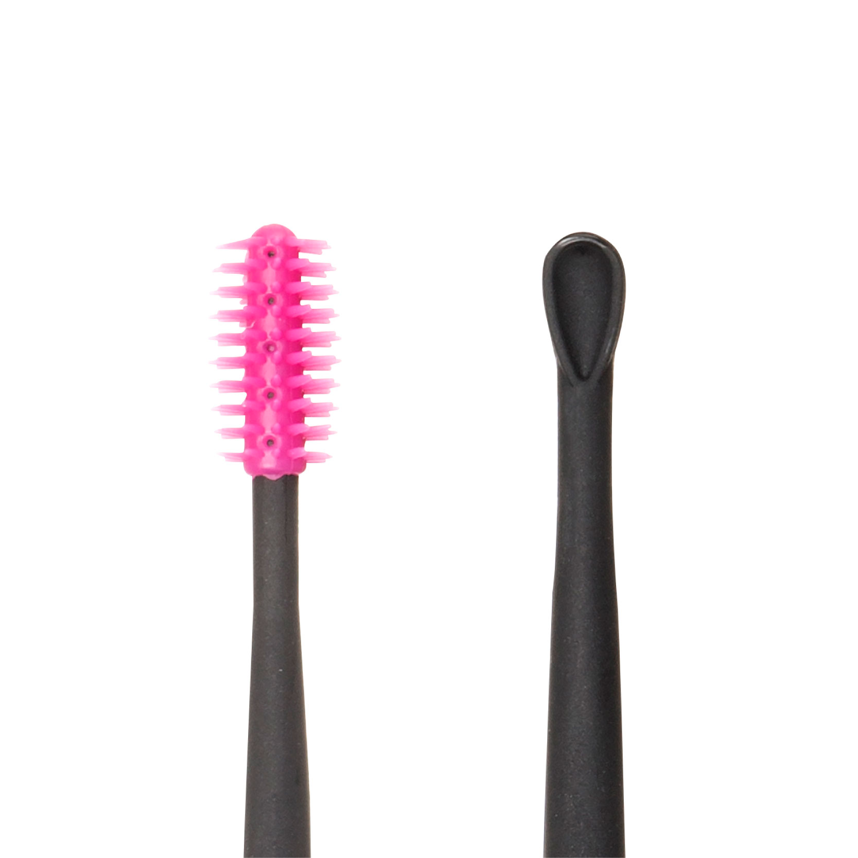 Green Bell G-2172 Ladle Shape Ear Pick with Pink Brush Head