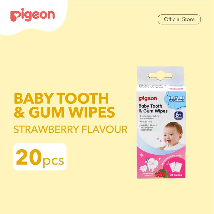 Pigeon Toothpaste sheet strawberry flavor 42 sheets