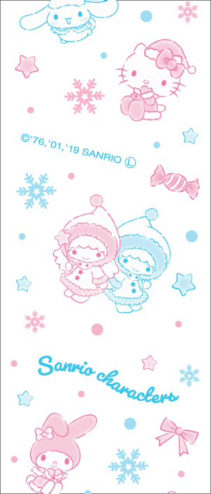 Marutomi Sanrio Characters Winter Toilet Papers 2-ply 12pcs