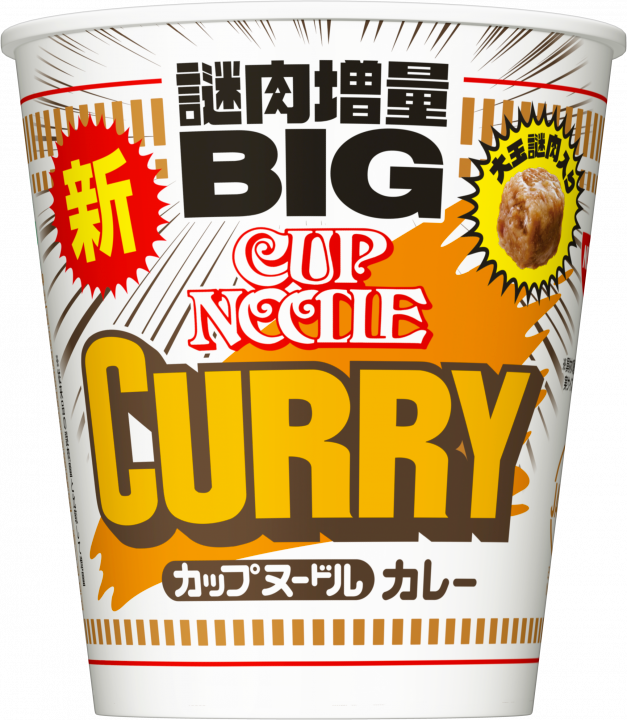 Nissin Big Cup Noodles Curry Flavor 120g
