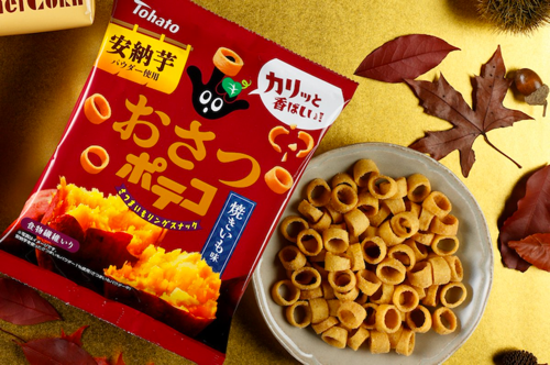 Tohato Baked Sweet Potato Rings 52g