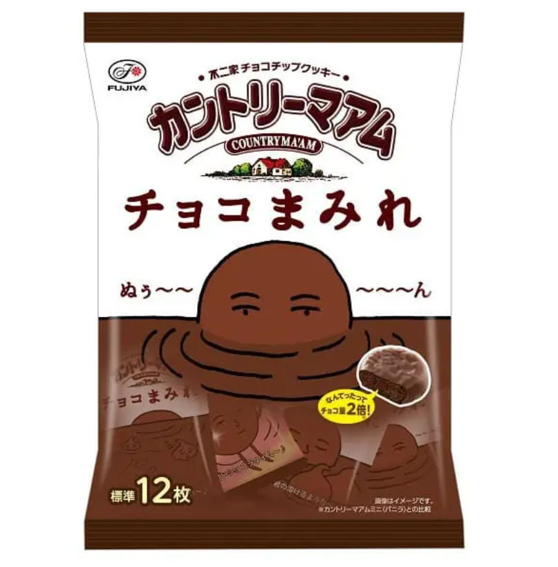 Fujiya Country Ma'am Choco-Covered Biscuit 122g 12 packs