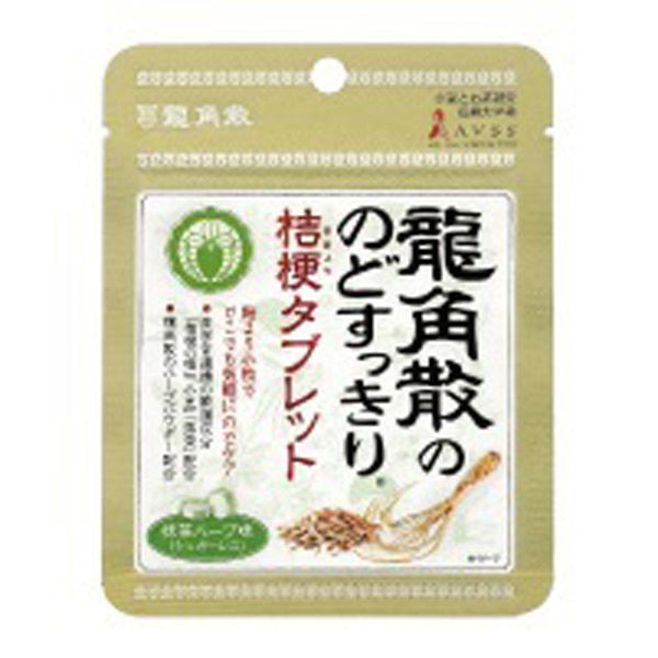 Ryukakusan Throat Refreshing Kikyo Tablet Matcha Herbal Flavor 10.4g