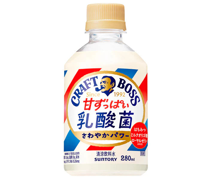 Suntory Craft Boss Sweet and Sour Lactic Acid Bacteria Refreshing Power 280ml