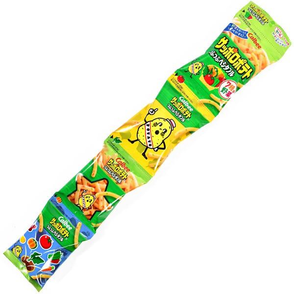 calbee vege potato chips 4-link 36g