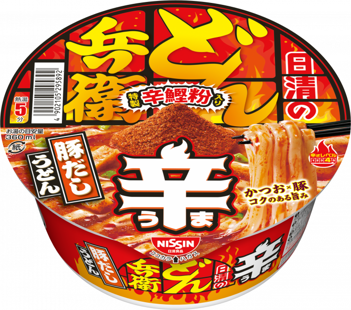 Nissin's Spicy Donbei Pork Broth Udon