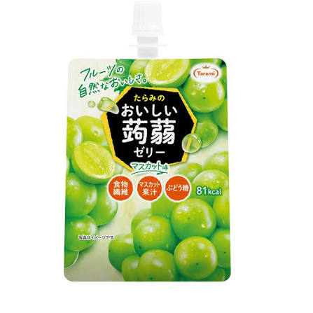 Tarami Delicious Konjac Jelly Muscat Flavor 150g