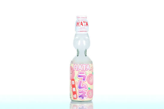 Hata Kosen Peach Ramune Soda 200ml