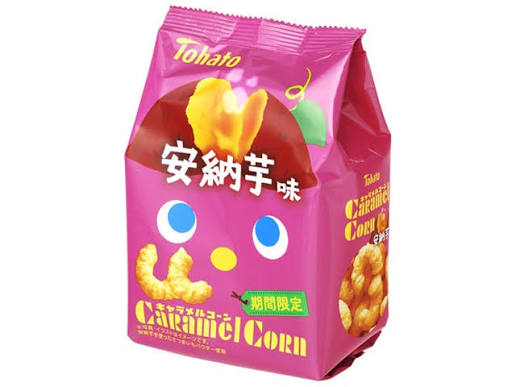 Tohato Caramel Corn, Anno Sweet Potato Flavor 62g