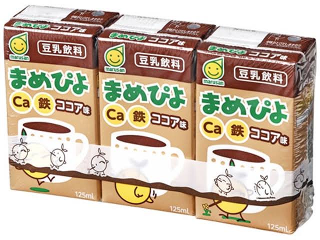 Marusan Mamepiyo Cocoa Flavor 125ml x 3