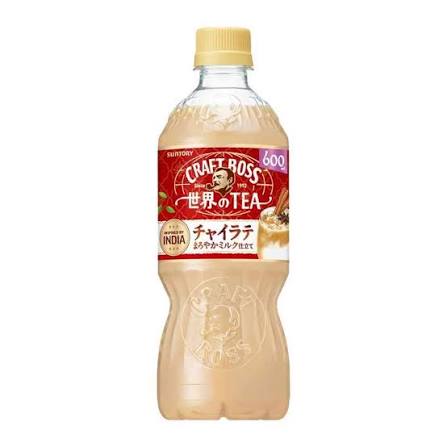 Suntory Craft Boss World Tea Chai Latte 600ml