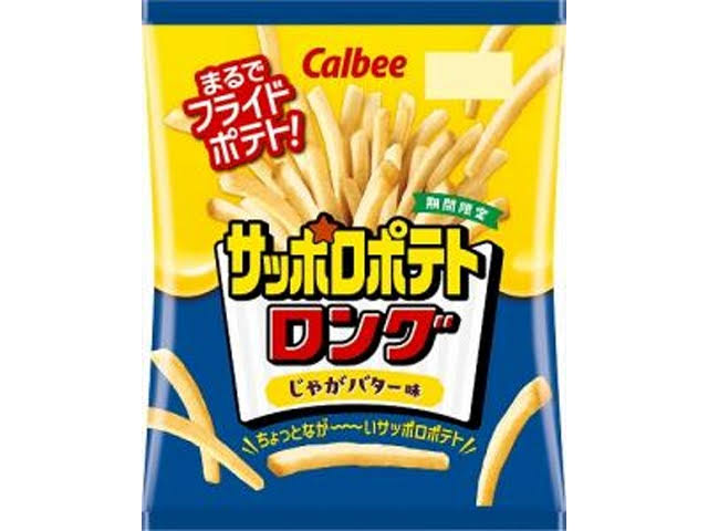 Calbee Sapporo Potato Long Potato Butter 54g