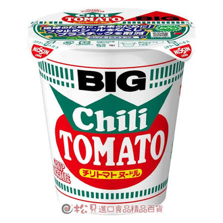 Nissin BIG Cup Noodles Spicy Tomato Flavor 107g