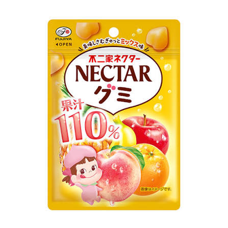 Fujiya Assorted Peach Gummies 54g