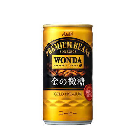 Asahi Wonda Gold Premium Coffee 185ml