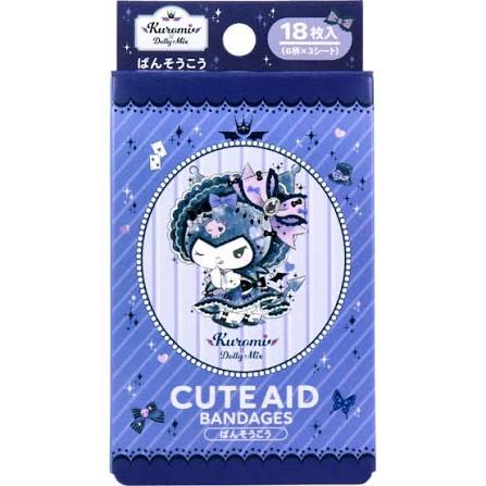 Kuromi DMX Cute Aid Band-Aids (18 pieces)