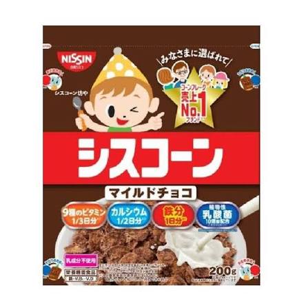 Nissin Cisco Ciscorn Mild Chocolate 200g