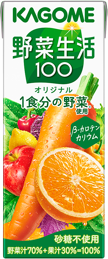 Kagome Vegetable Life Carrot Paper 200ml